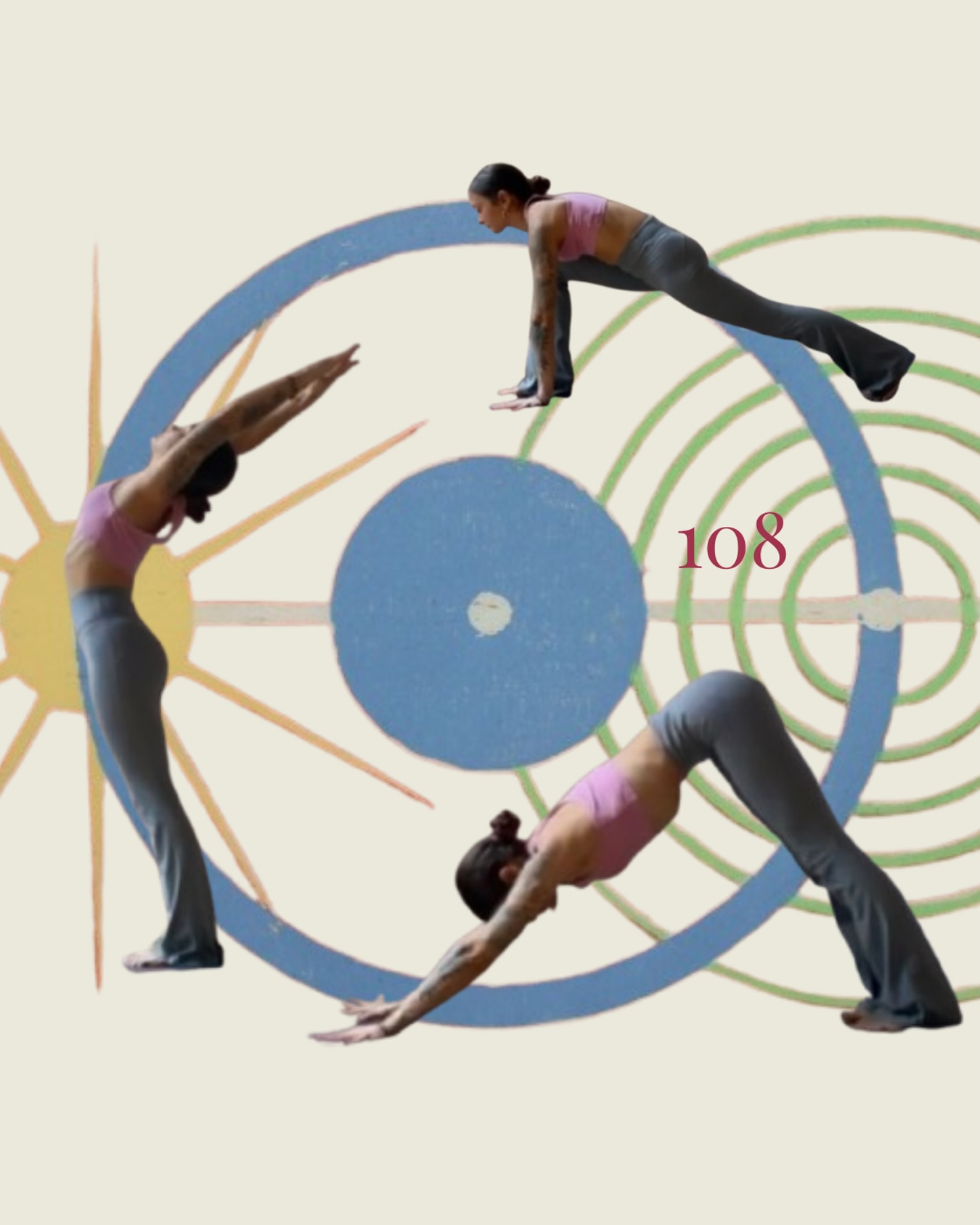 21.03// 11am > La geometría de la esencia.108 latidos. Una sola frecuencia. No es solo una cuenta, es un espejo.108 es la distancia sagrada en la que la astronomía y nuestra anatomía se encuentran. Rendimos el ego al 0, honramos nuestra unidad en el 1 y nos disolvemos en la eternidad del 8.🗓️ 21/03 - Daremos la bienvenida a la primavera practicando 108 saludos al sol.Reserva tu plaza a través de nuestra web o en la app de Eversports 🌷